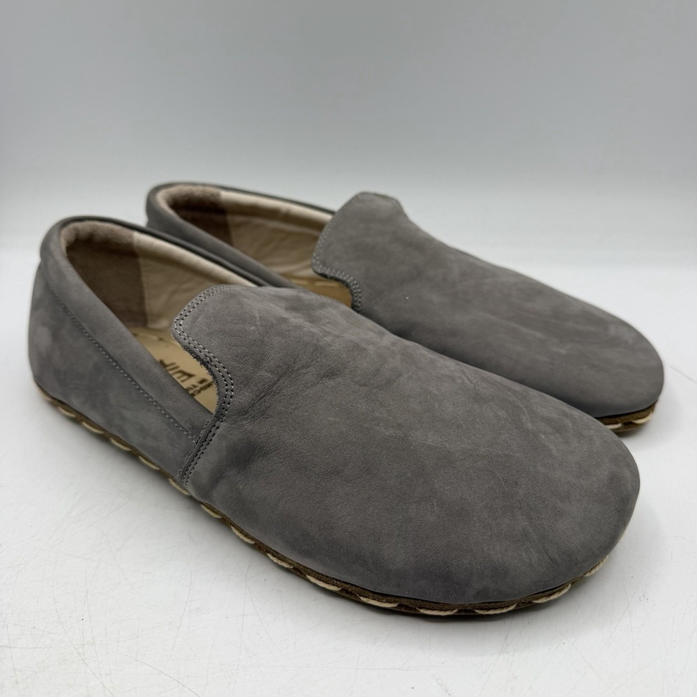 Earth Harmony EH Barefoot Slip-On Shoes Women EU 41 US 10 Gray Leather Grounding